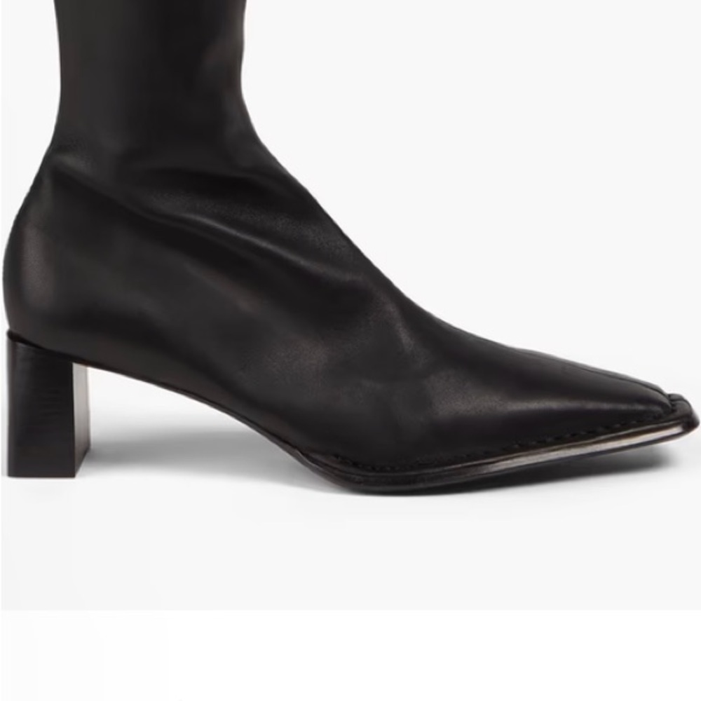 Alexander Wang Black Over the Knee Boots - Picture 4 of 10